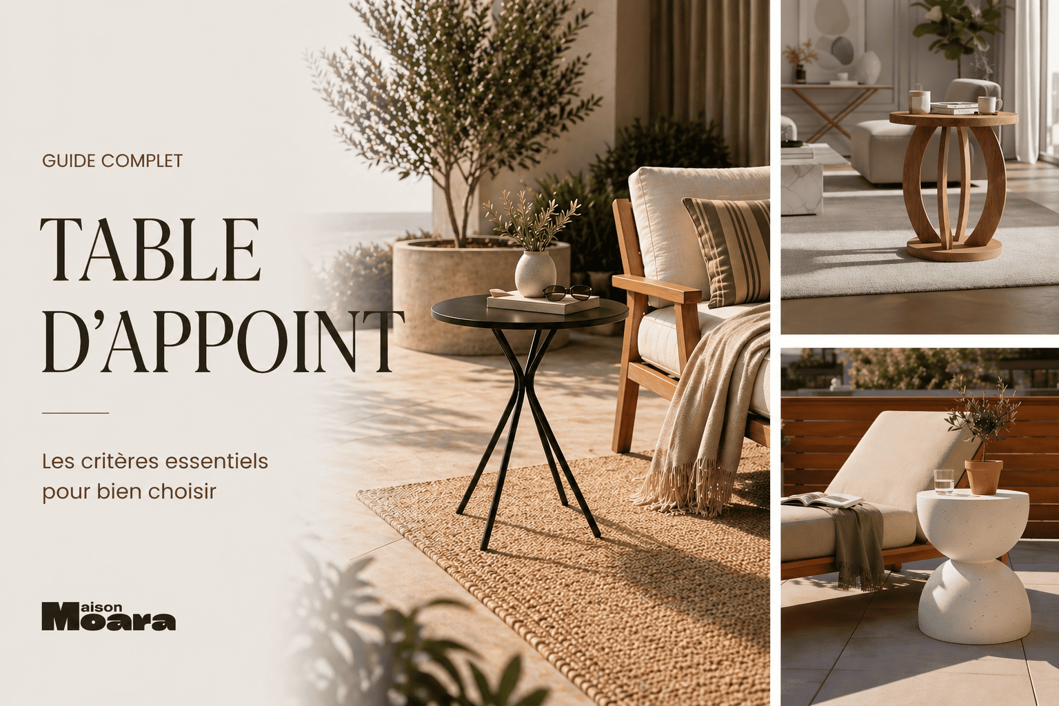 Comment choisir sa table d'appoint ?
