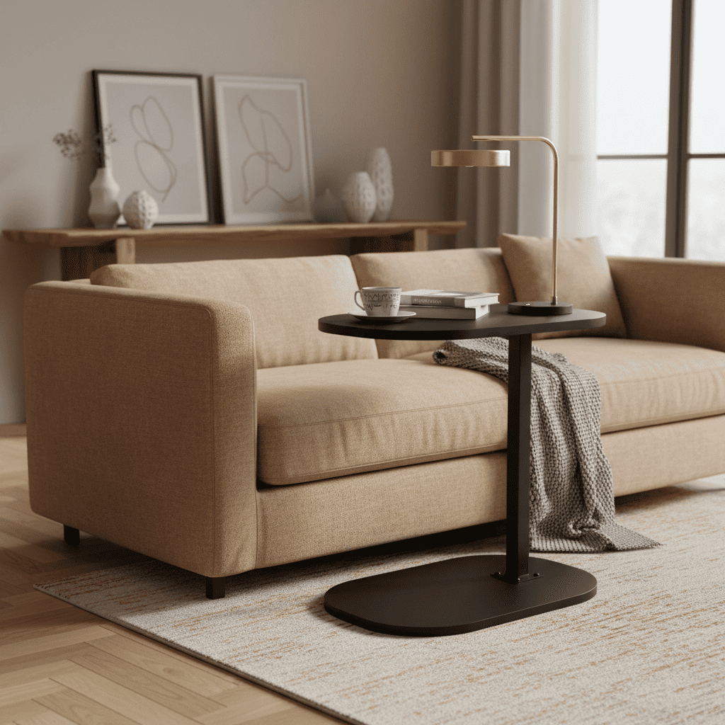 Table d'appoint noir