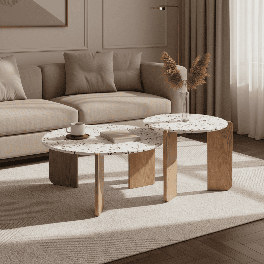Table d'appoint bois