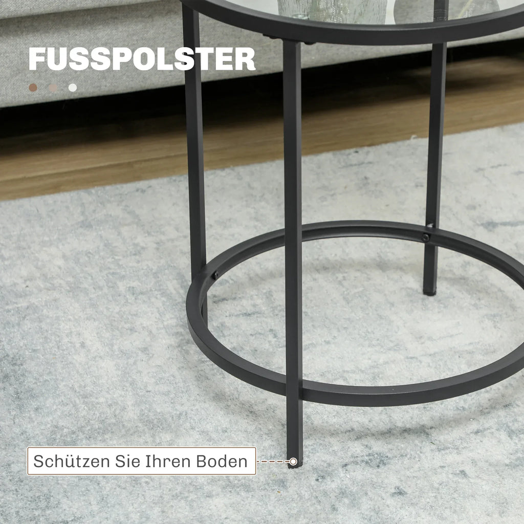 Table d’appoint ronde Haly