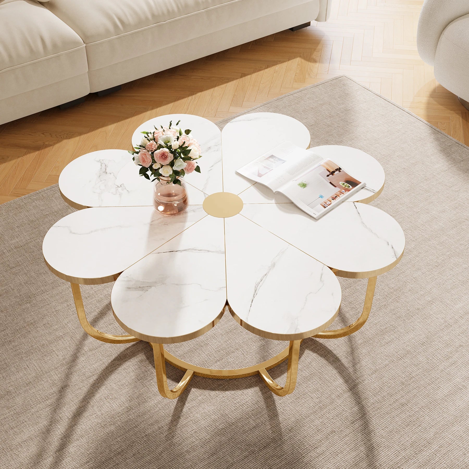 Table basse d’appoint Flora