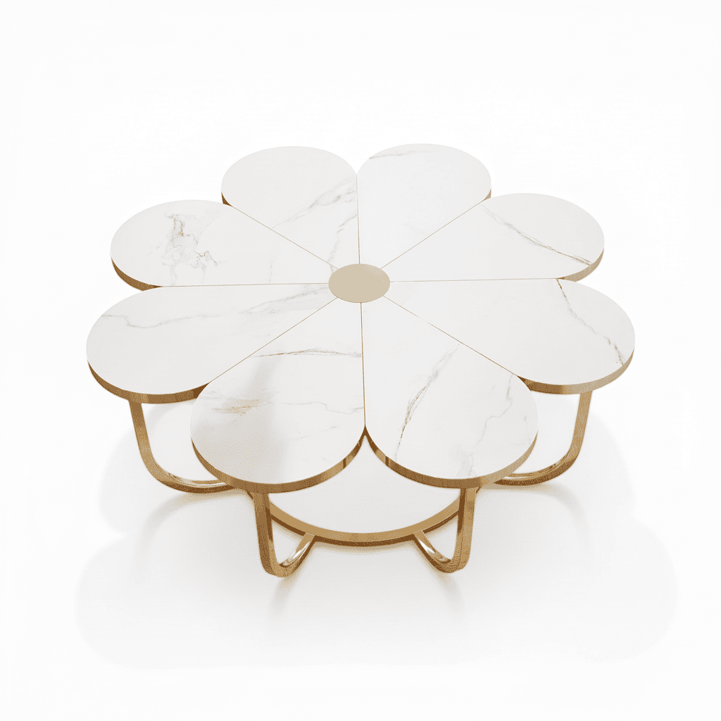 Table basse d'appoint Flora