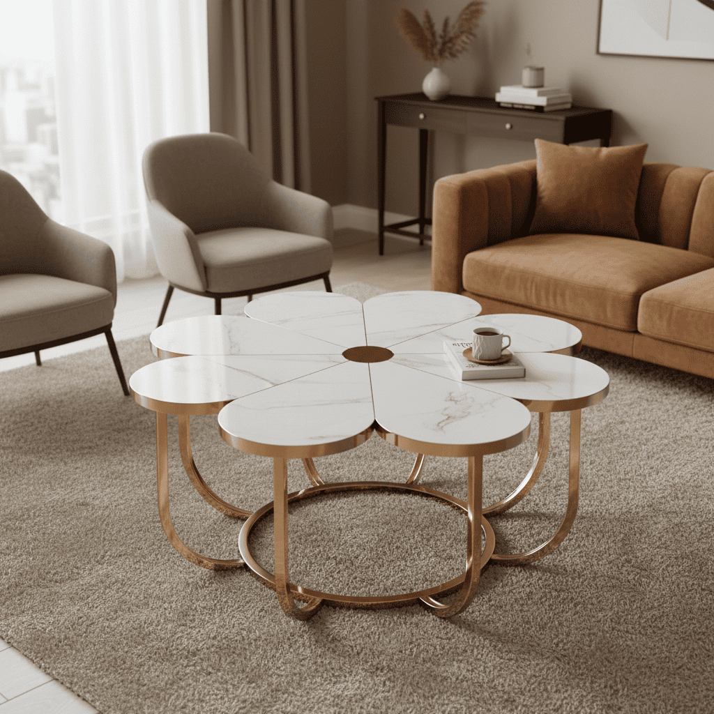 Table basse d’appoint Flora