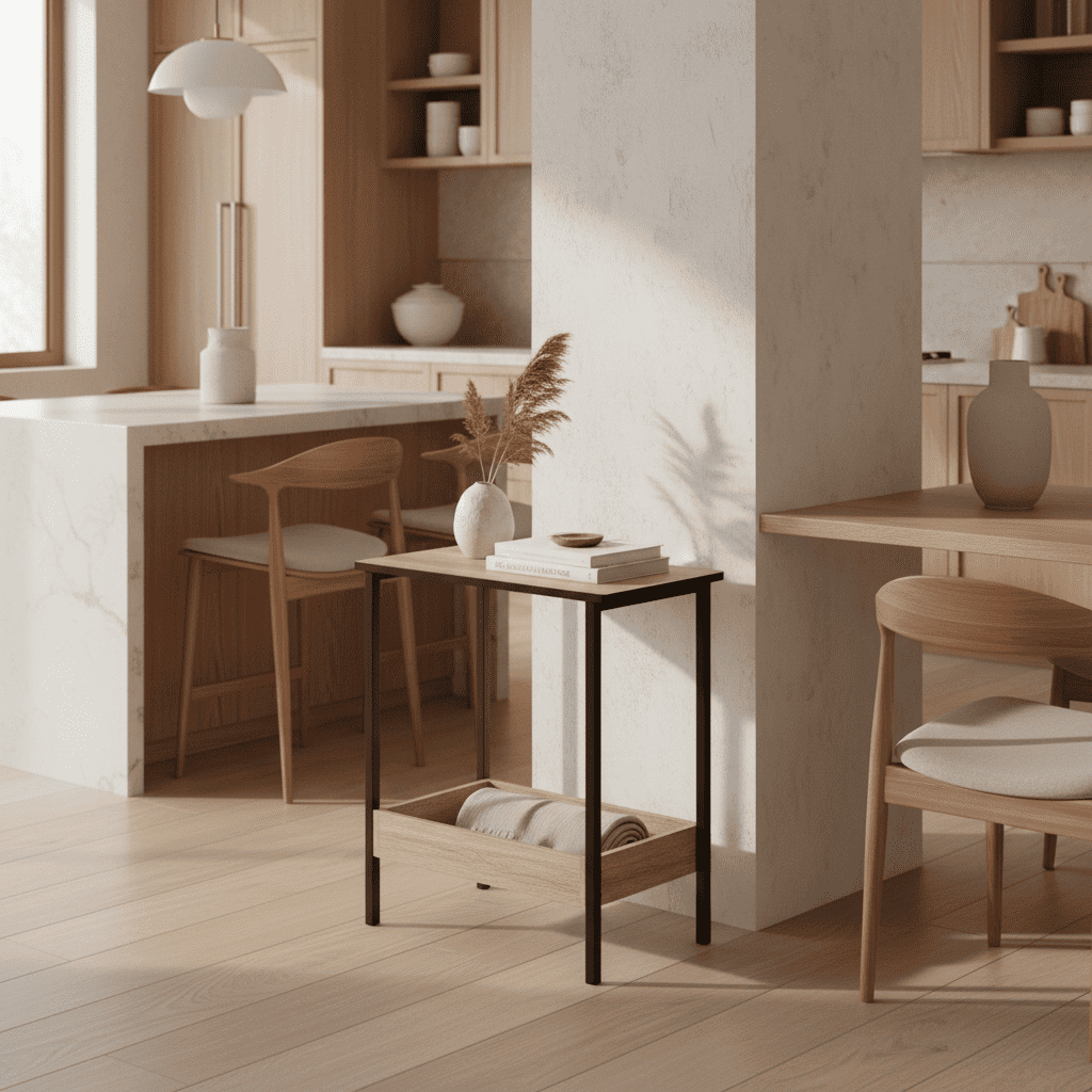 Table d’appoint bois Arven