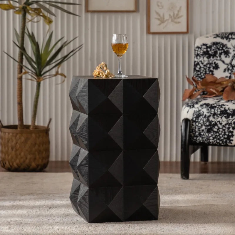 Table d’appoint haute Obsidia