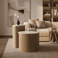 Table d’appoint marbre Duo Liora