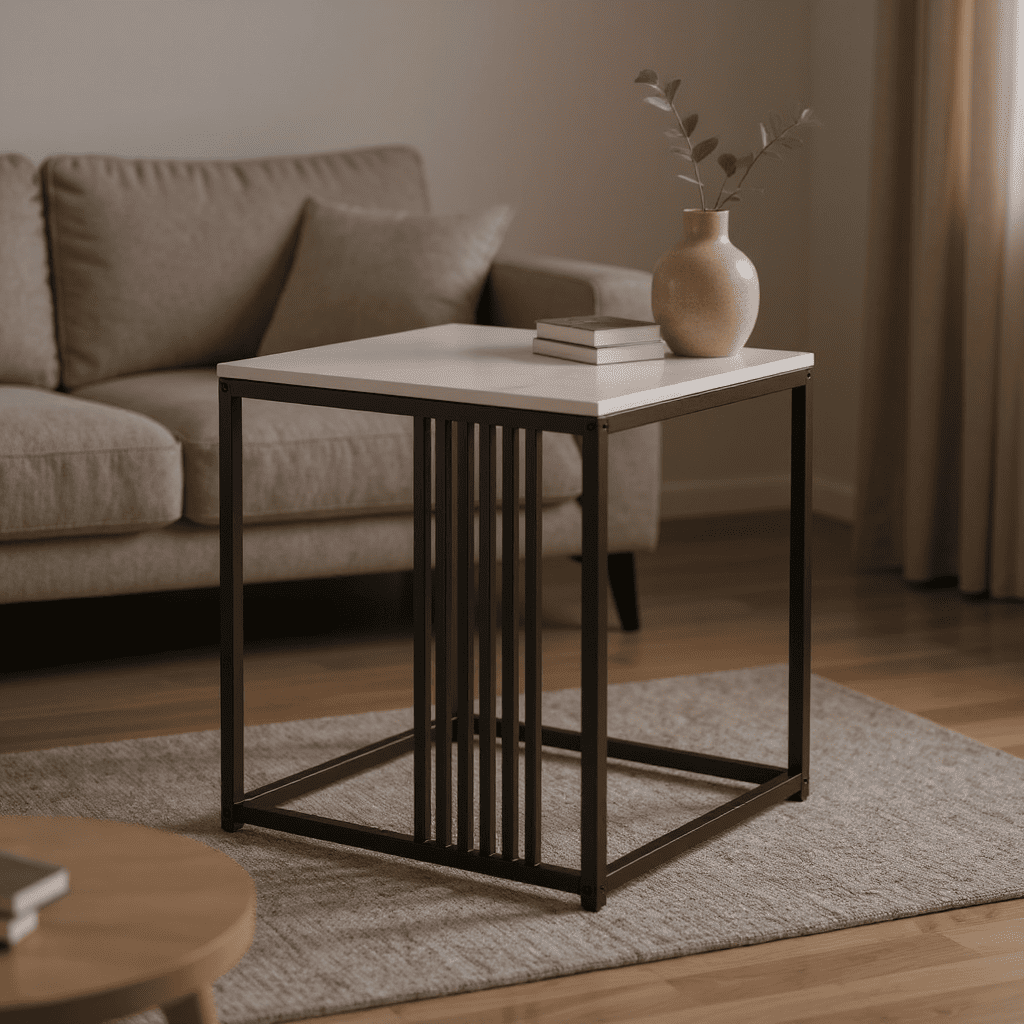 Table d’appoint marbre Sorell