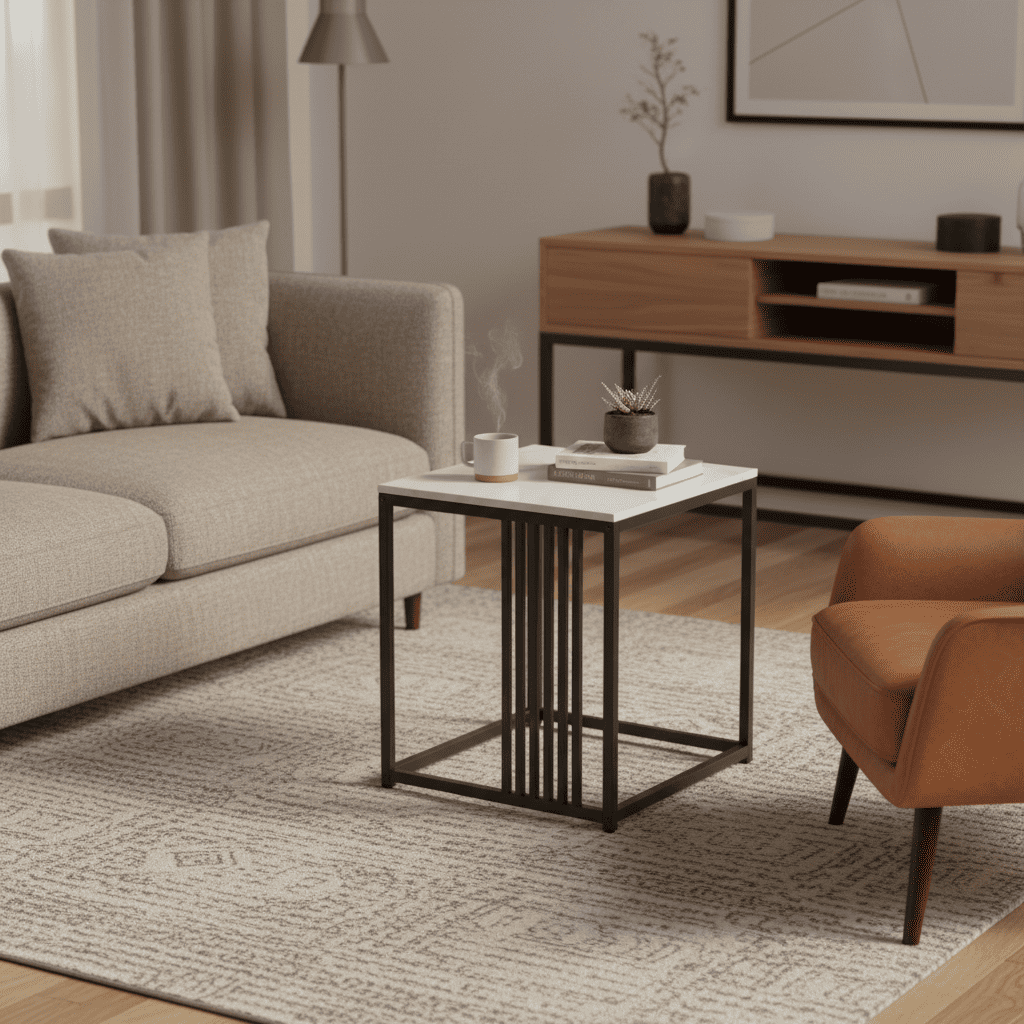 Table d’appoint marbre Sorell