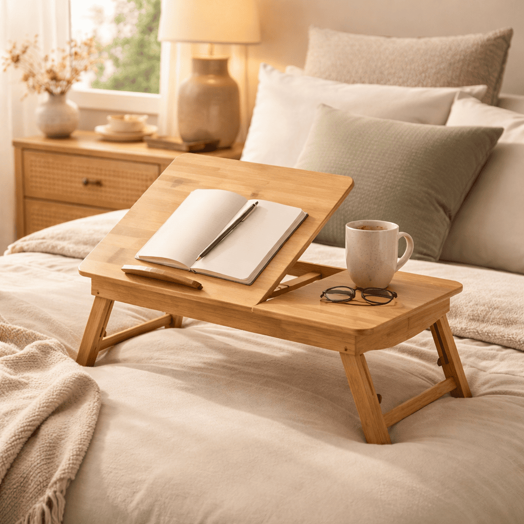 Table d’appoint pliante Bamboo