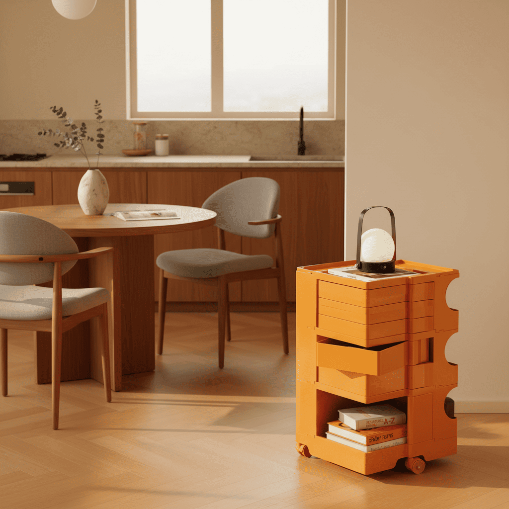 Table d’appoint rétro Oria