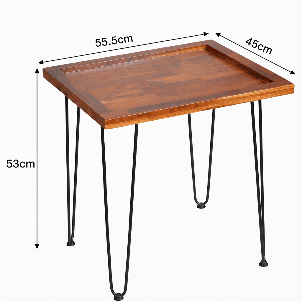 Table d'appoint rétro Théa