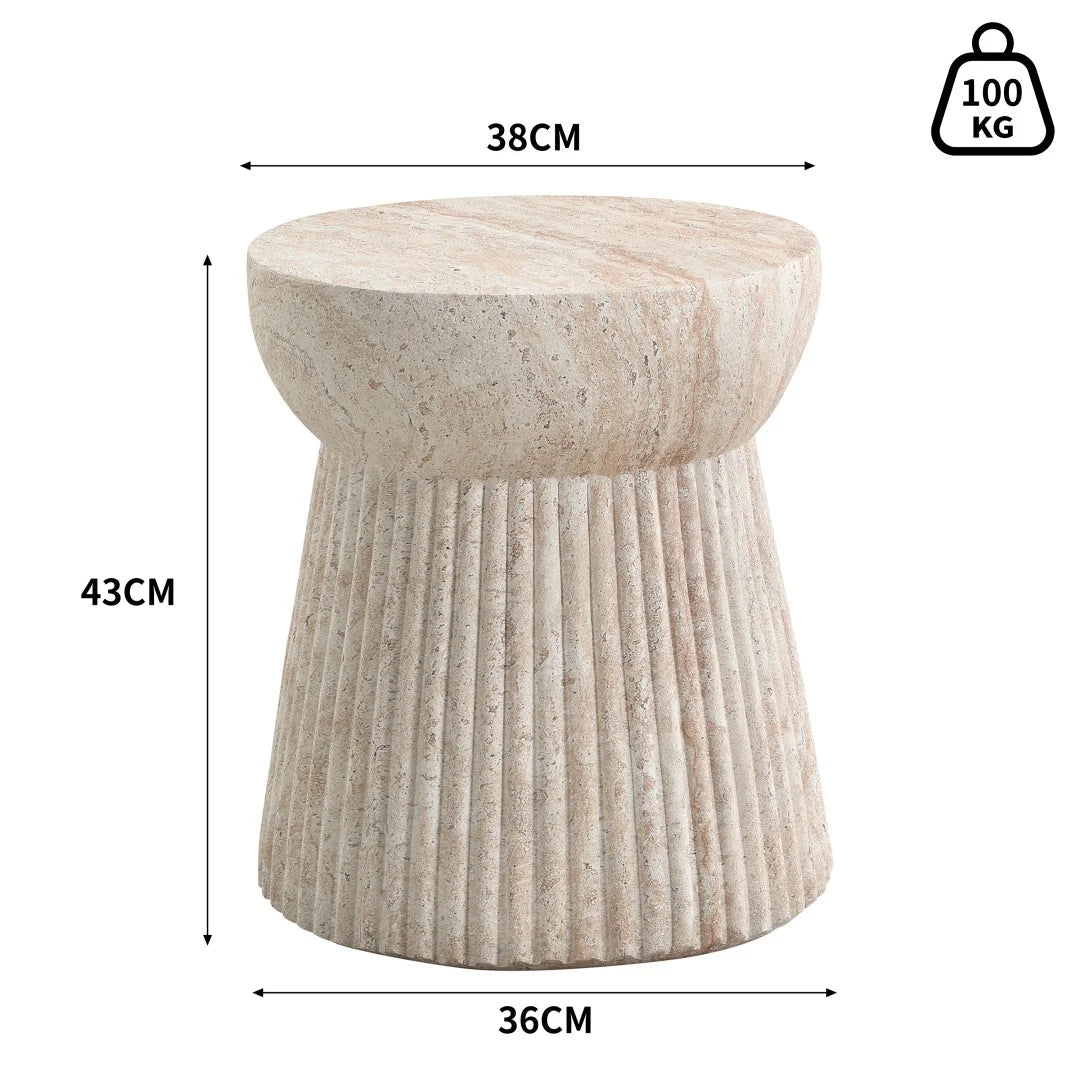 Table d’appoint ronde Caldera