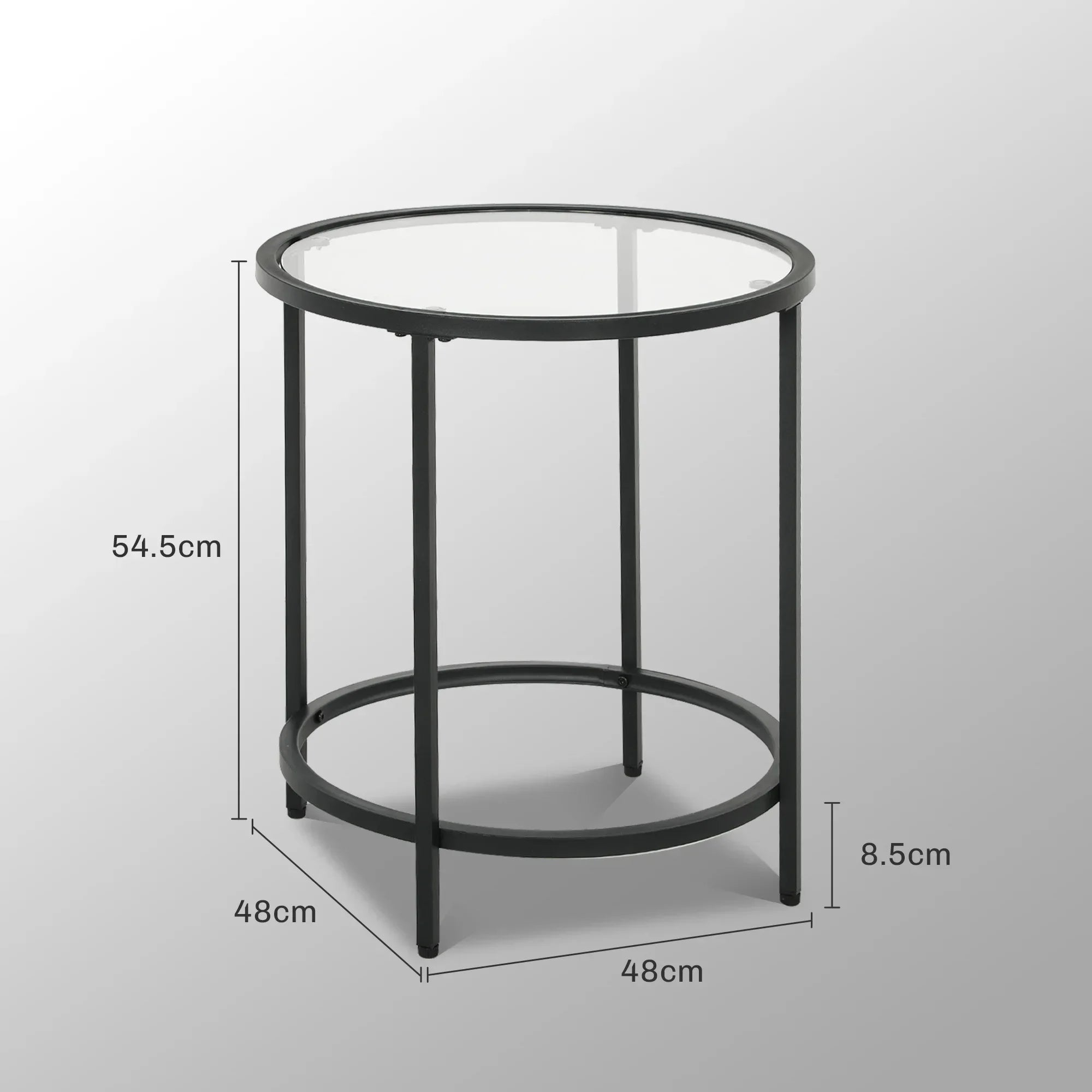 Table d’appoint ronde Haly