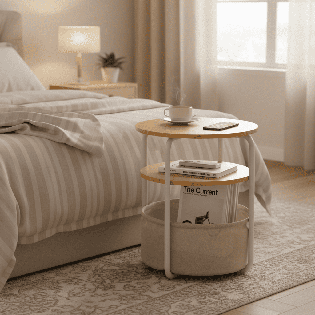 Table d’appoint ronde Lina