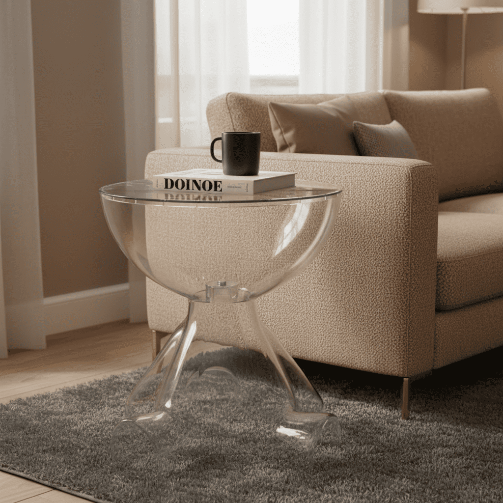 Table d’appoint ronde Prisma