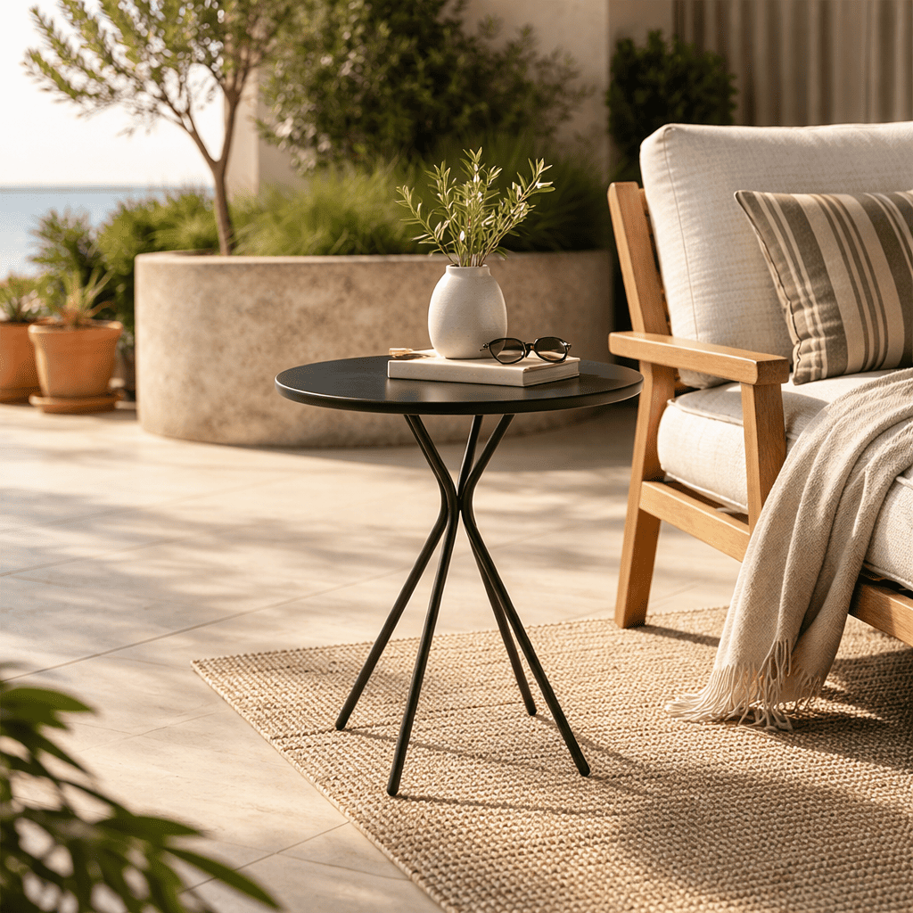 Table d’appoint ronde Solis