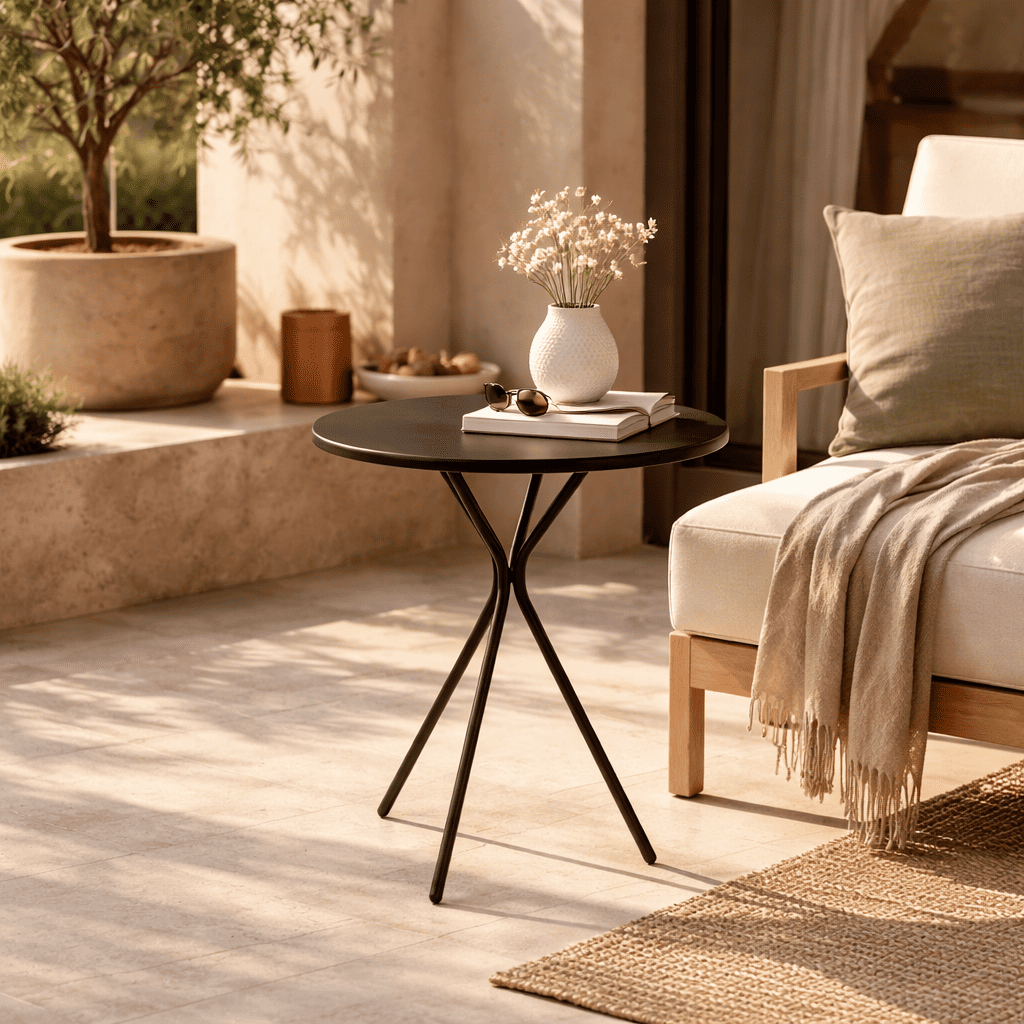 Table d’appoint ronde Solis