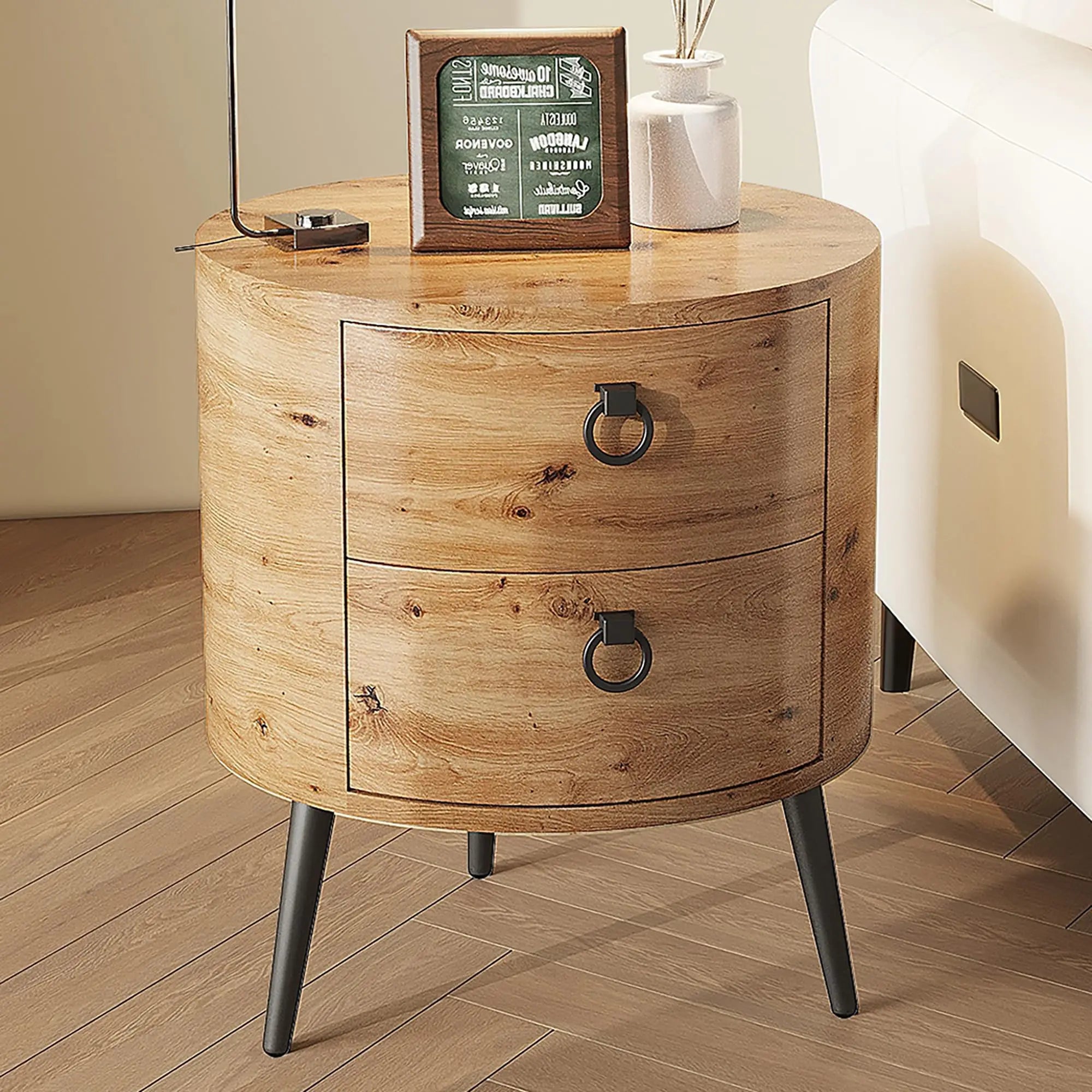 Table d’appoint ronde Velden