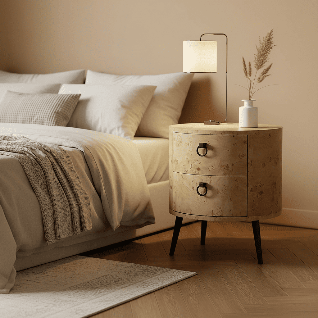 Table d’appoint ronde Velden